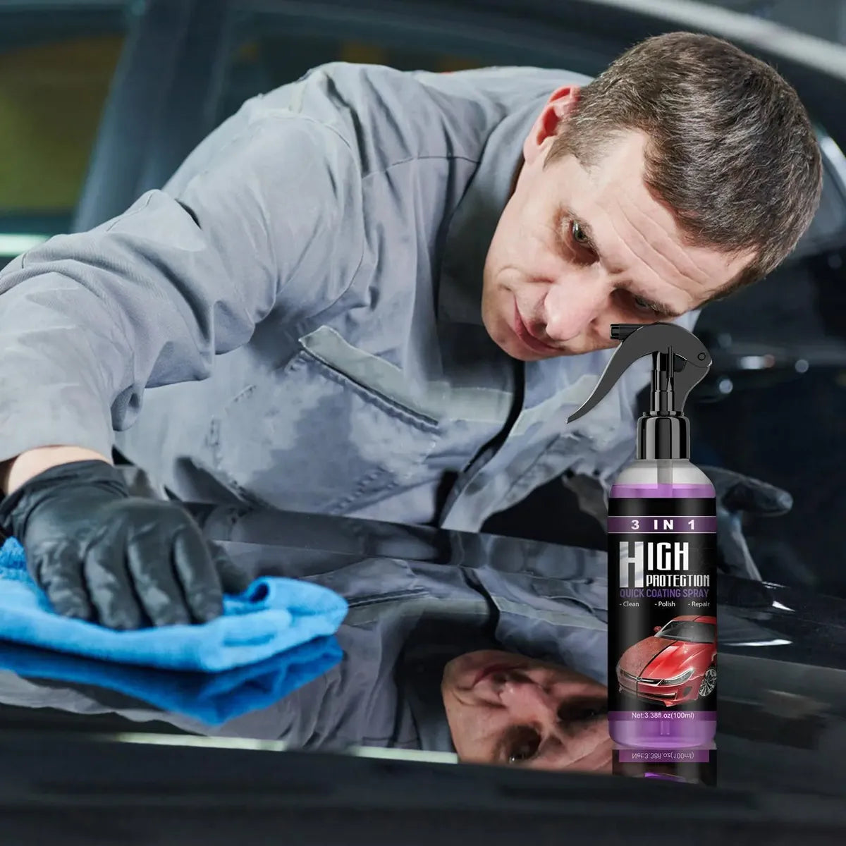 CERA SPRAY PROTECTOR AUTO 3 EN 1 - 150 ML