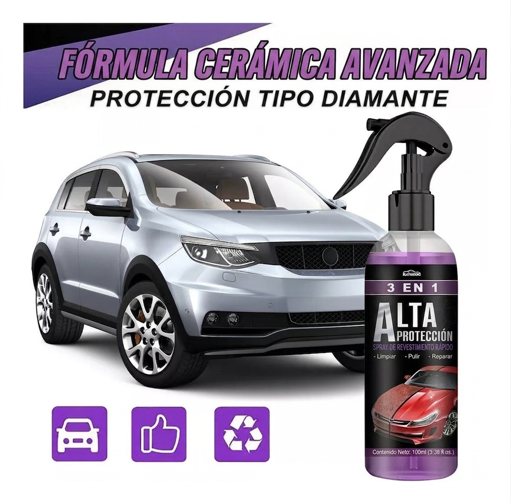 CERA SPRAY PROTECTOR AUTO 3 EN 1 - 150 ML