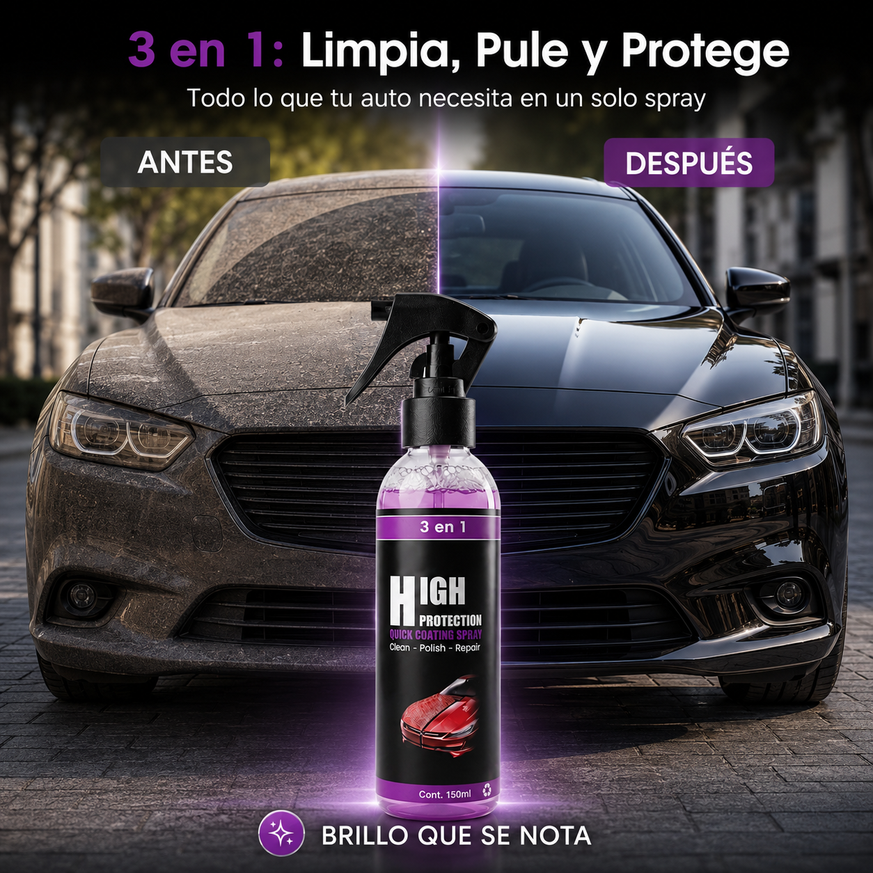 CERA SPRAY PROTECTOR AUTO 3 EN 1 - 150 ML